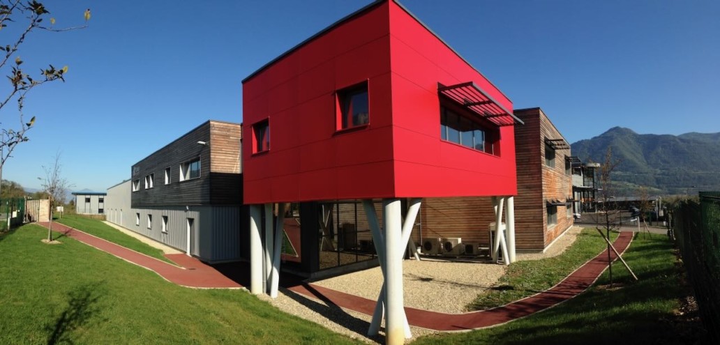 Les bureaux Epok au bâtiment l’Epicentre, à Saint Vincent de Mercuze