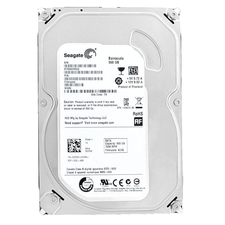 Seagate barracuda ST500DM002 disque 3.5 pouce 7200rpm 500GB