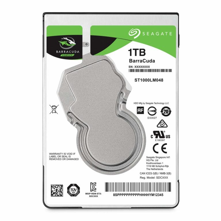 Seagate Barracuda ST1000LM049 disque 2.5 pouce 5400rpm 1TB
