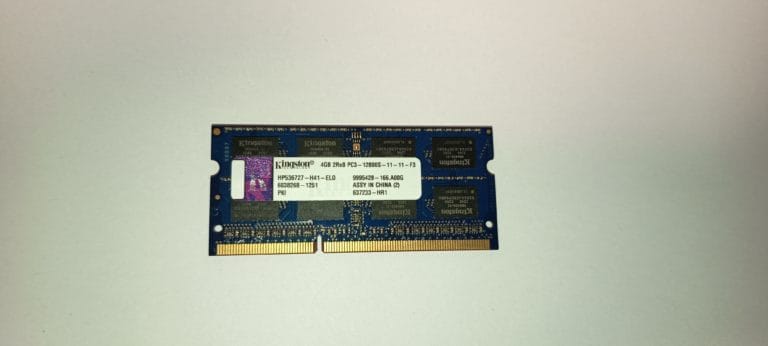 Kingston HP536727 mémoire RAM DDR3 1600MHz PC3-12800S 4GB