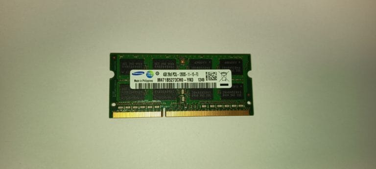 Samsung M471B5273CH0 mémoire RAM DDR3 1600MHz PC3L-12800S 4GB