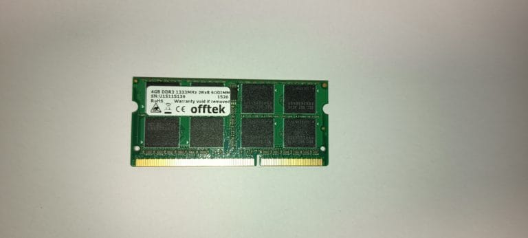 Offtek U15115136 mémoire RAM DDR3 1333MHz PC3-10600 4GB
