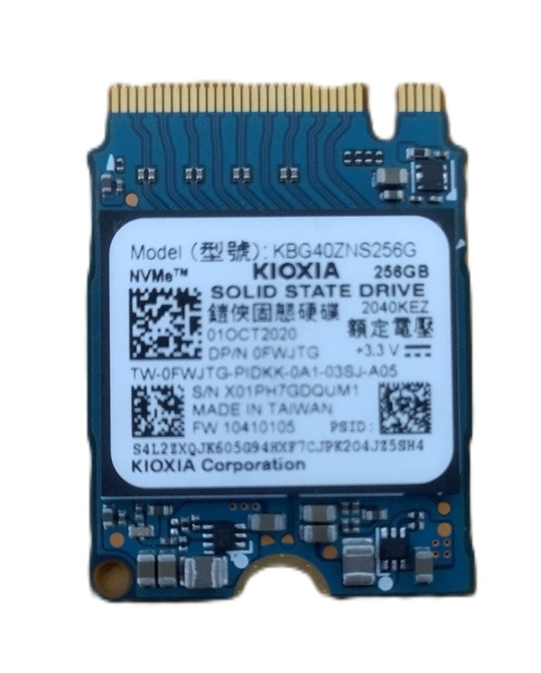 Kioxia KBG40ZNS256G SSD MVNe 256GB