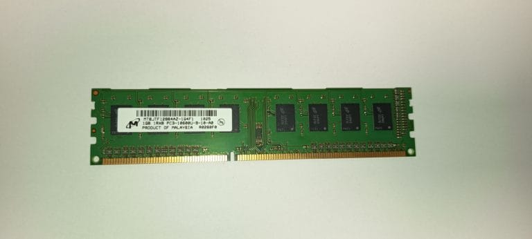 Micron MT8JTF12864AZ mémoire RAM DDR3 1333MHz PC3-10600U 1GB