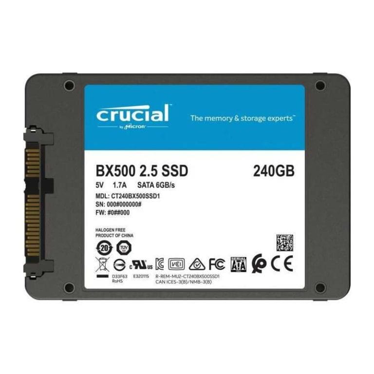 crucial CT240BX500SSD1 SSD SATA 240GB