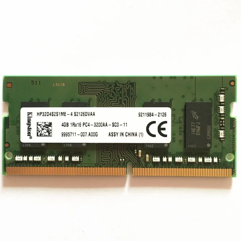 Kingston HP32D4S2S1ME mémoire RAM DDR4 3200MHz PC4-3200AA 4GB